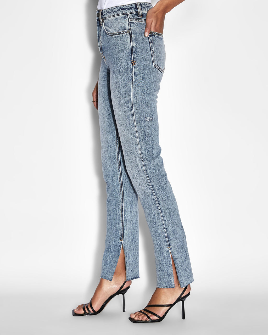 WOMENS MELROSE HAVEN SPLITS DENIM JEANS