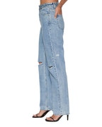 WOMENS PLAYBACK AUTHENTIK TRASHED DENIM JEANS