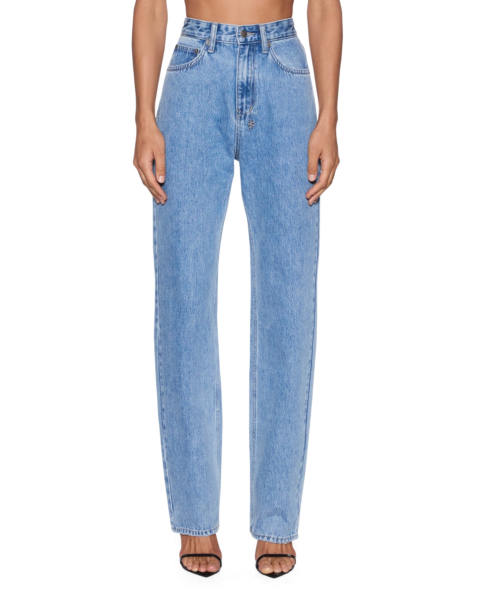 WOMENS PLAYBACK AUTHENTIK STRAIGHT DENIM JEANS