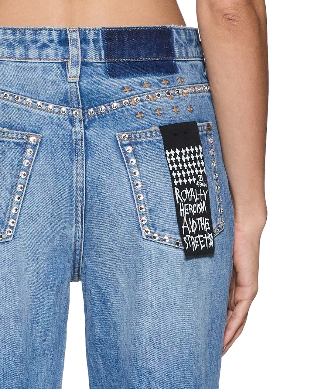 WOMENS PLAYBACK JEAN 2.0 MAVERIK KRYSTAL DENIM JEANS