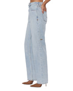 Womens Playback Statik Straight Denim Jeans - Denim