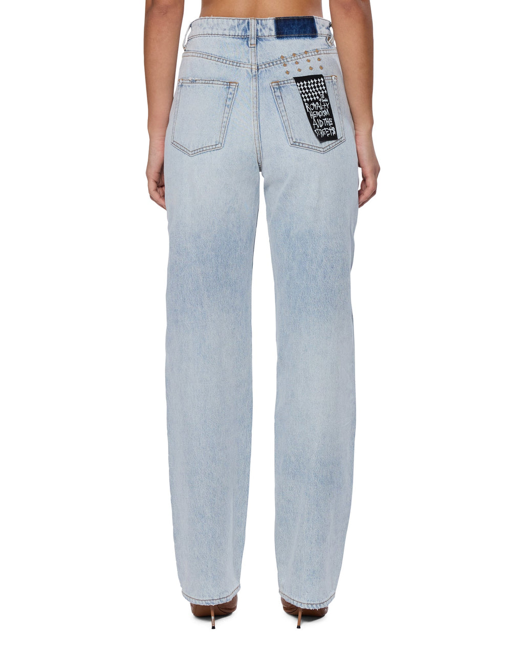 Womens Playback Statik Straight Denim Jeans - Denim