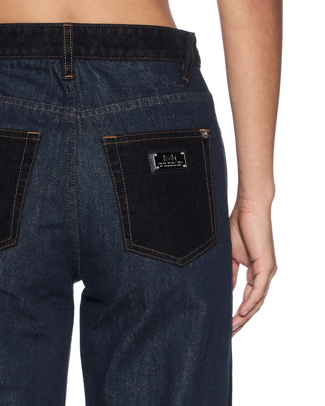 Womens Playback 2.0 Jean Vixen Spliced Straight Denim Jeans | Ksubi ++