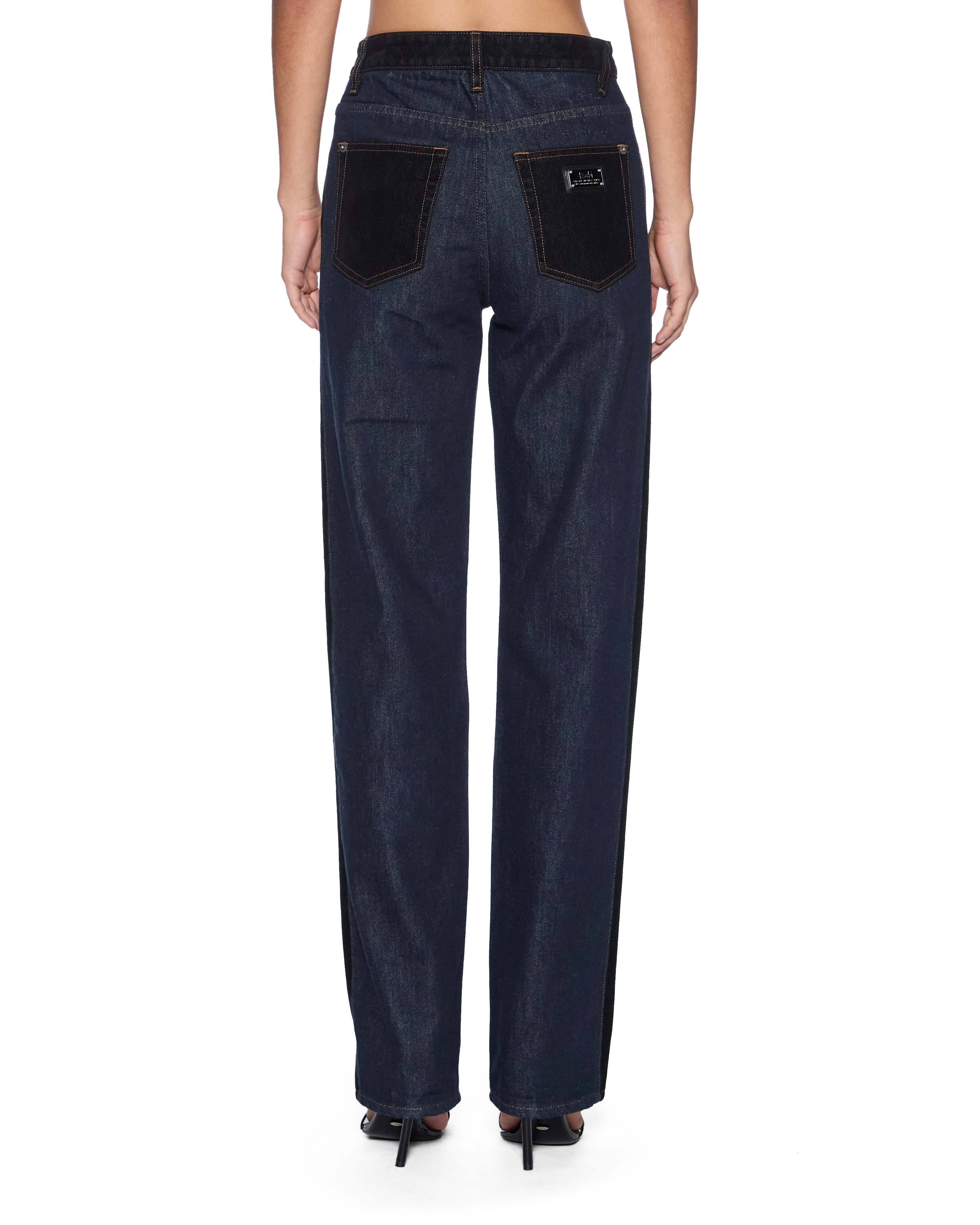 Womens Playback 2.0 Jean Vixen Spliced Straight Denim Jeans | Ksubi ++