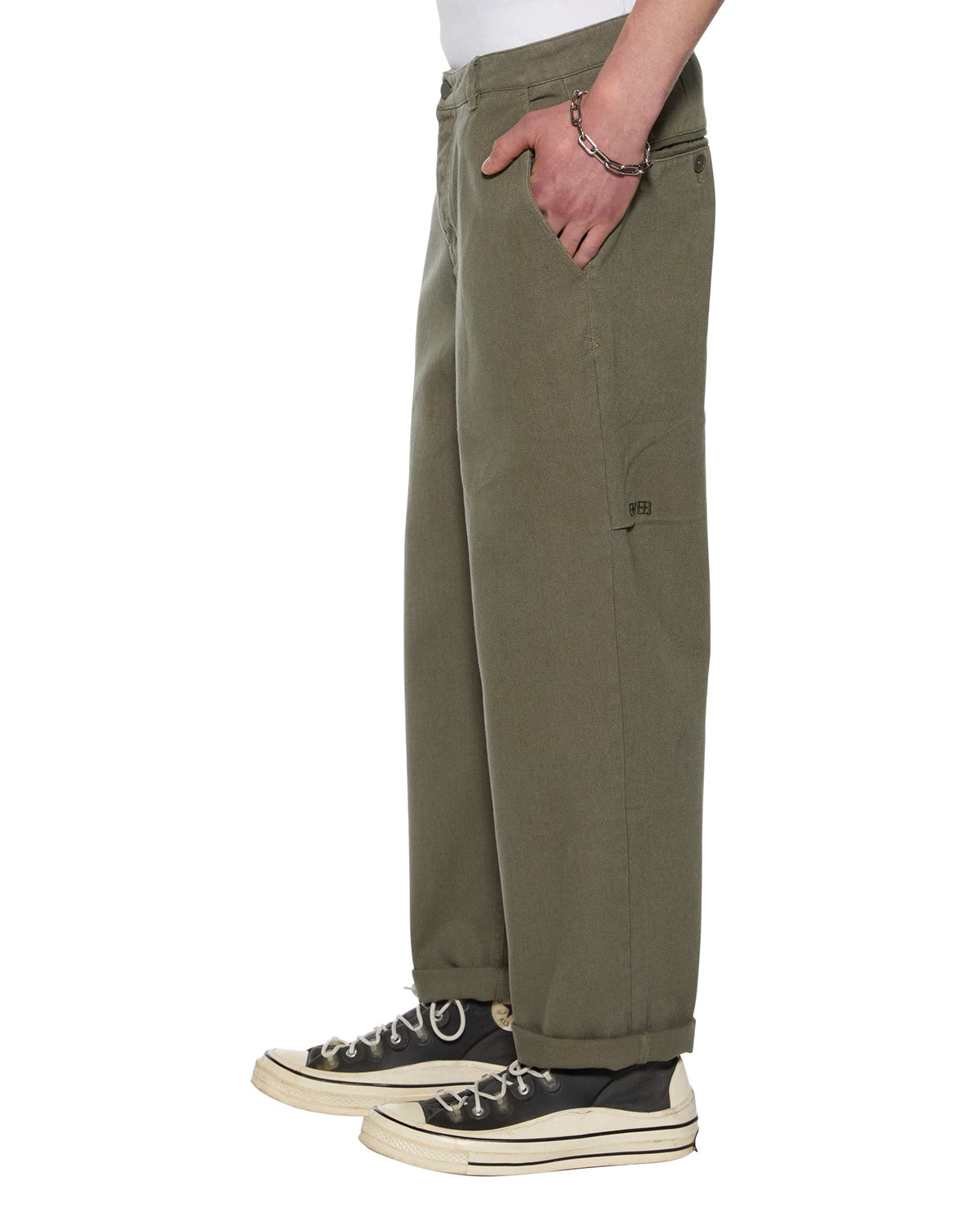MENS RIVAL CHINO TROUSER KHAKI PANTS