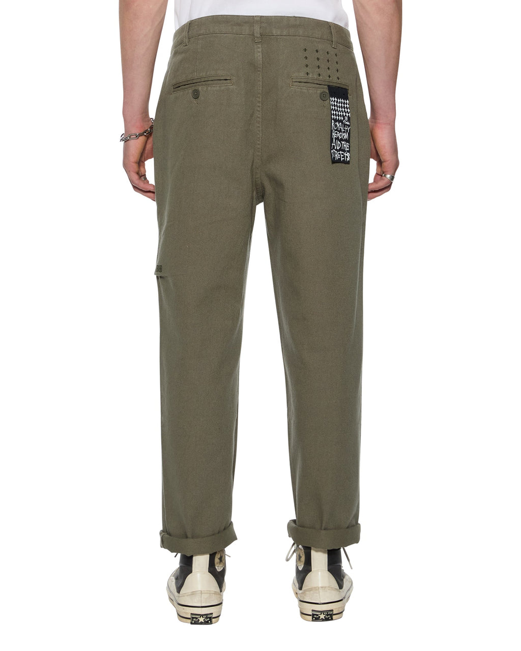 MENS RIVAL CHINO TROUSER KHAKI PANTS