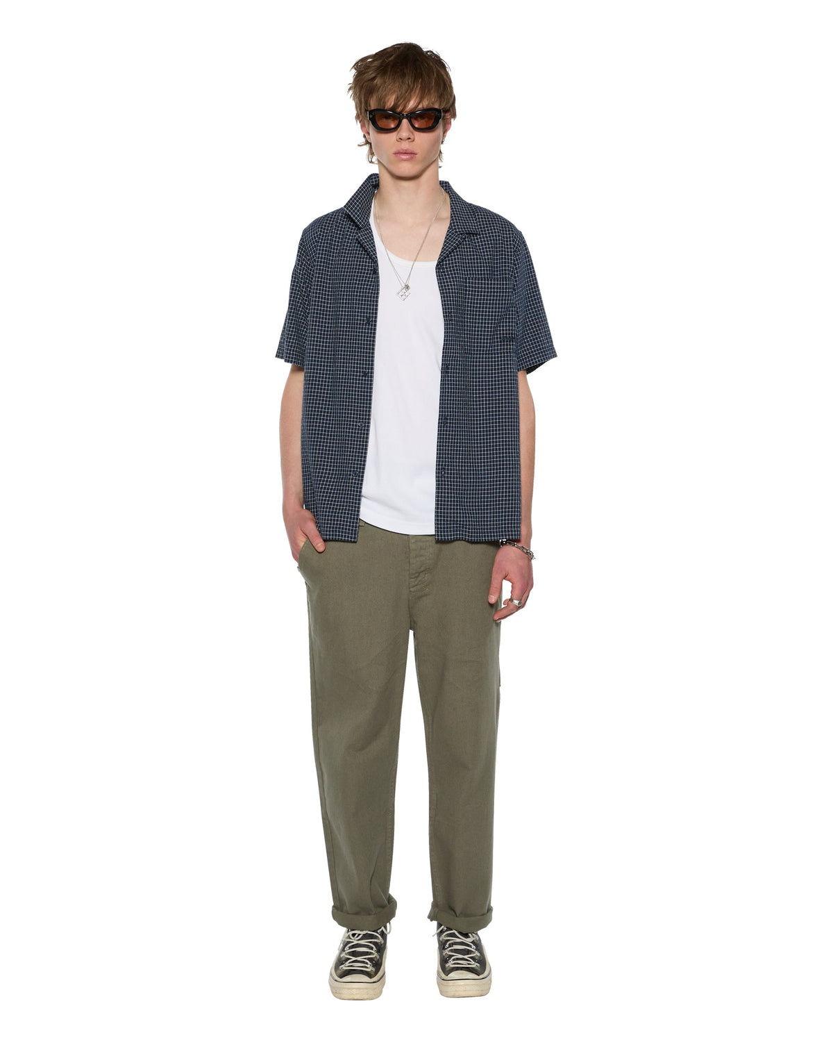 MENS RIVAL CHINO TROUSER KHAKI PANTS