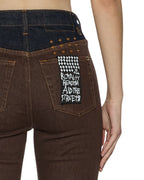 WOMENS SOHO JEAN ORIGINAL SPLICED DENIM JEANS