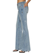 Womens Soho Lifetime Flare Denim Jeans - Denim
