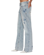 Womens Soho Slouch Klassic Kraftwerk Flare Denim Jeans - Denim