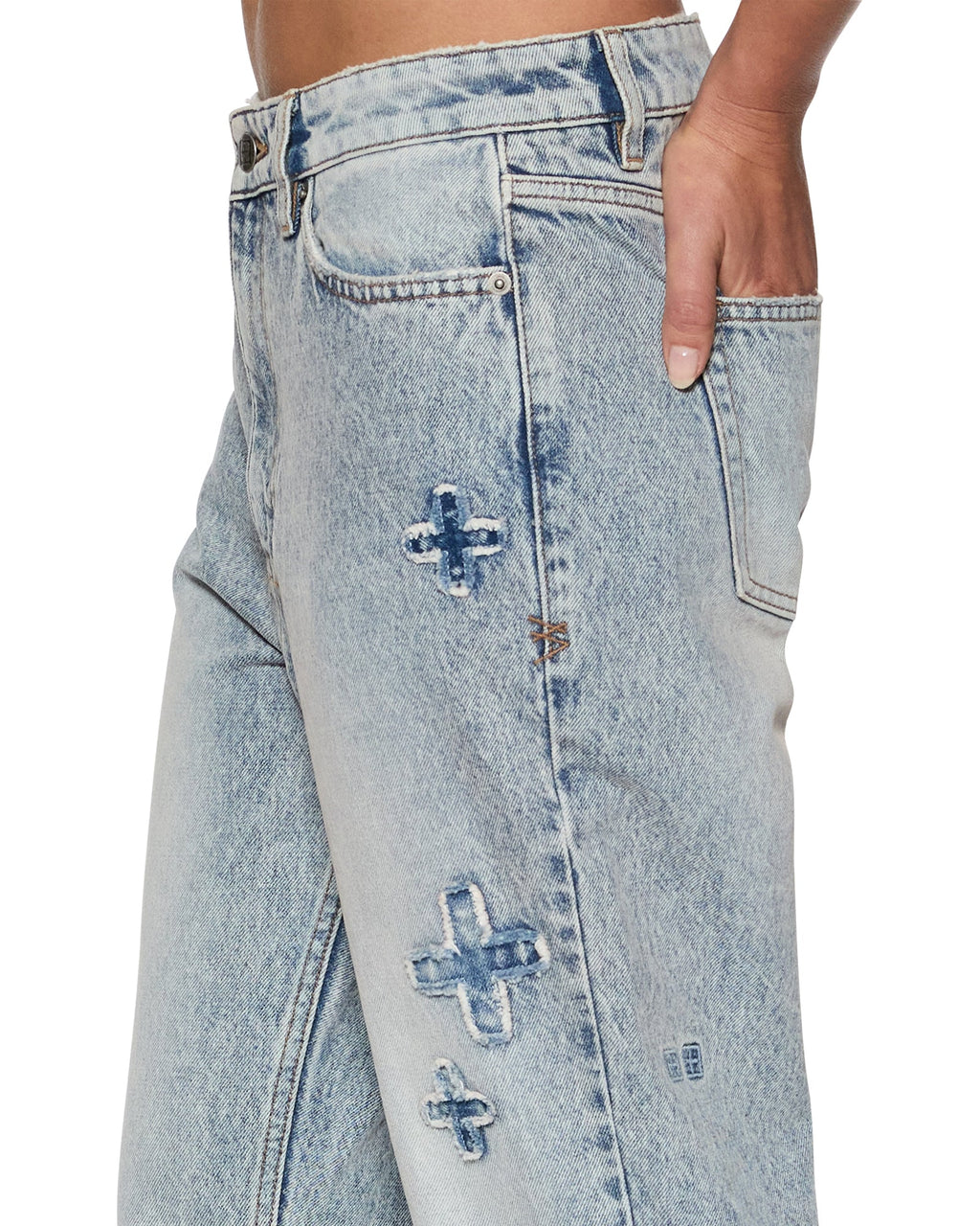 Womens Soho Slouch Klassic Kraftwerk Flare Denim Jeans - Denim