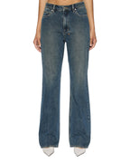 Womens Soho Slouch Sandstorm Flare Denim Jeans - Denim