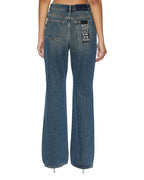 Womens Soho Slouch Sandstorm Flare Denim Jeans - Denim