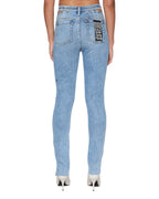WOMENS SPRAY ON XTRA CHROMA DENIM JEANS