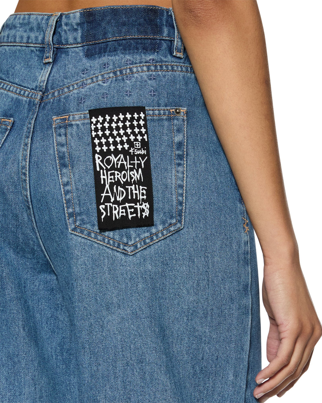 WOMENS STRIDER HERITAGE DENIM JEANS