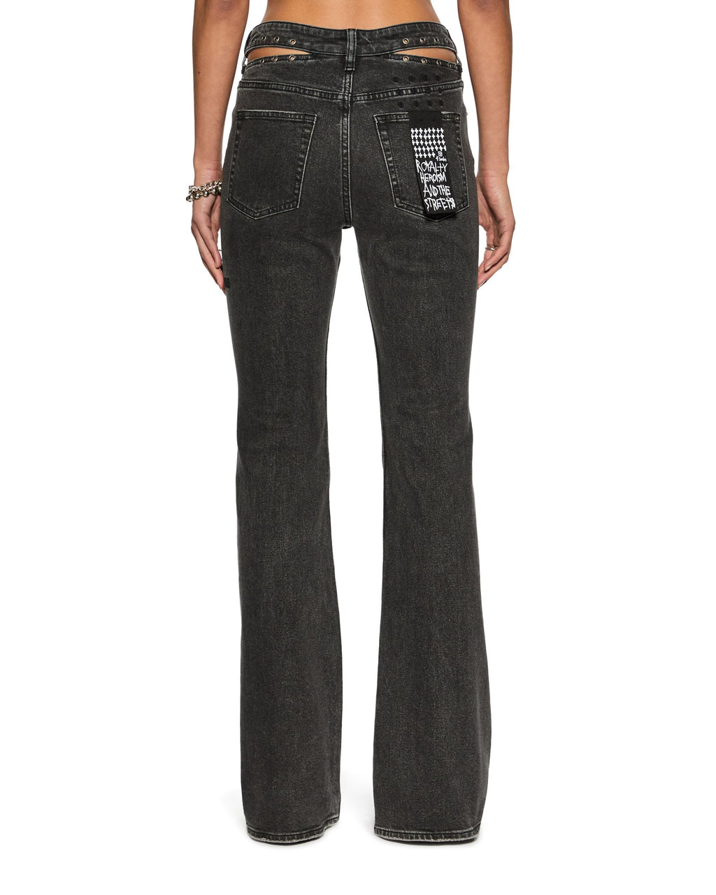 WOMENS SOHO PIERCED SHADOW DENIM JEANS