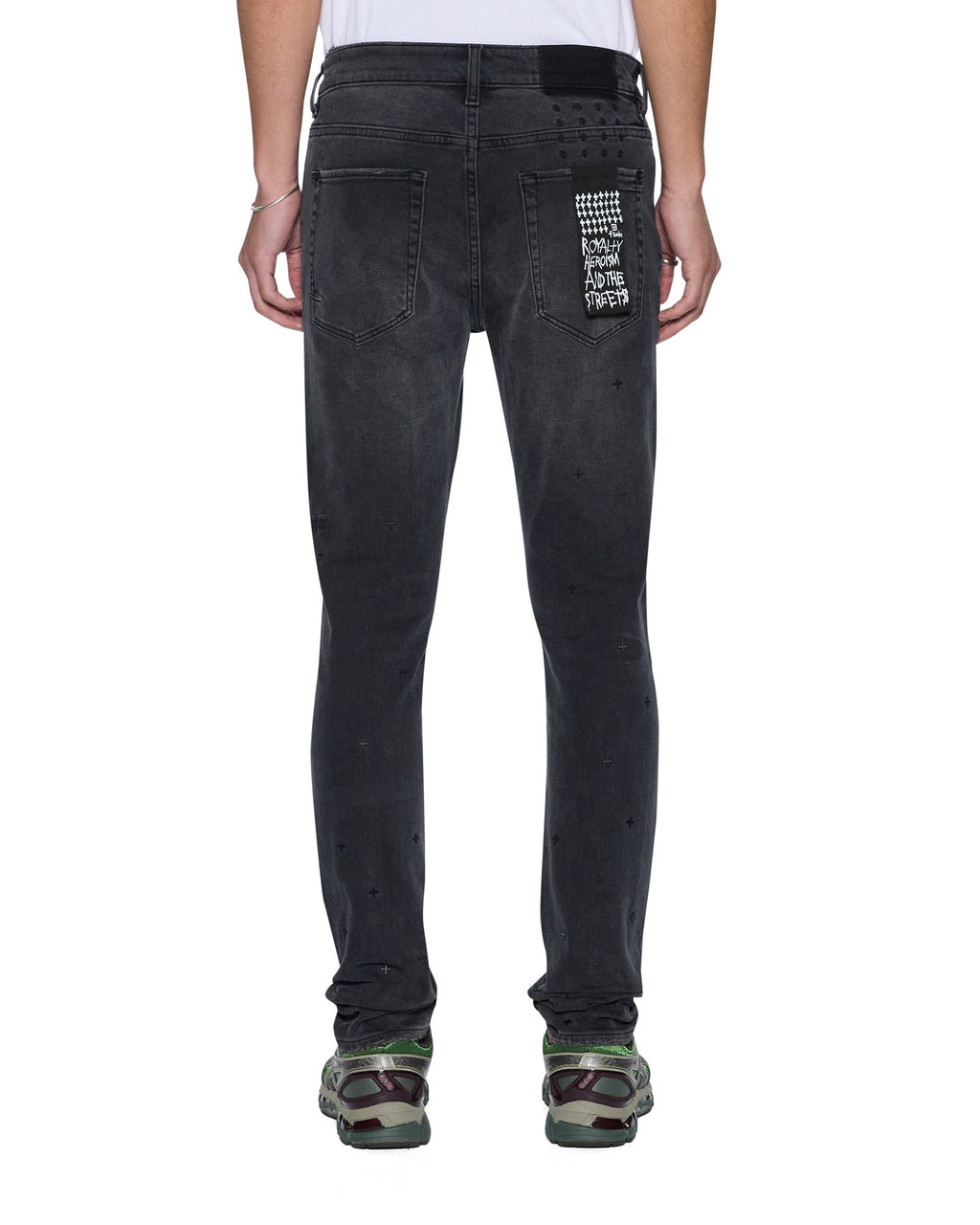 MENS VAN WINKLE 3RD DEGREE BLACK 99 DENIM JEANS