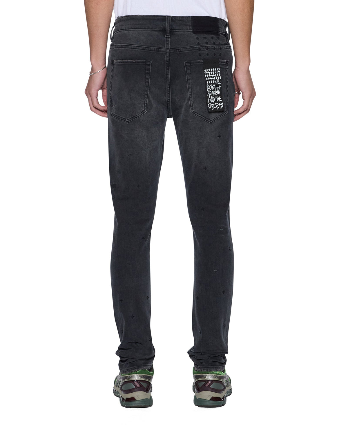 MENS VAN WINKLE 3RD DEGREE BLACK 99 DENIM JEANS