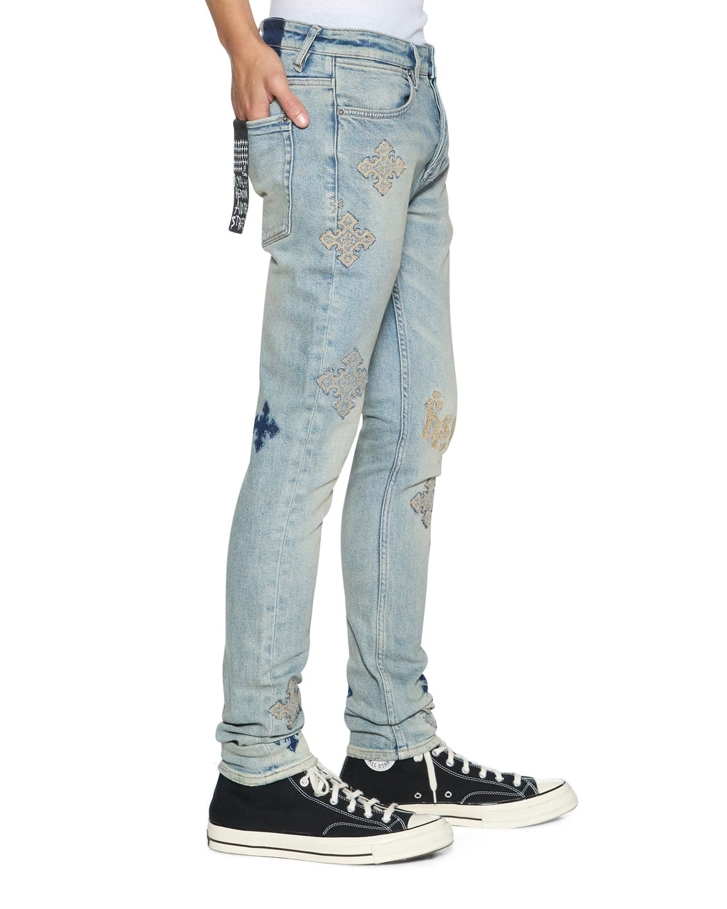 MENS VAN WINKLE ASTRAL PAISE DENIM JEANS