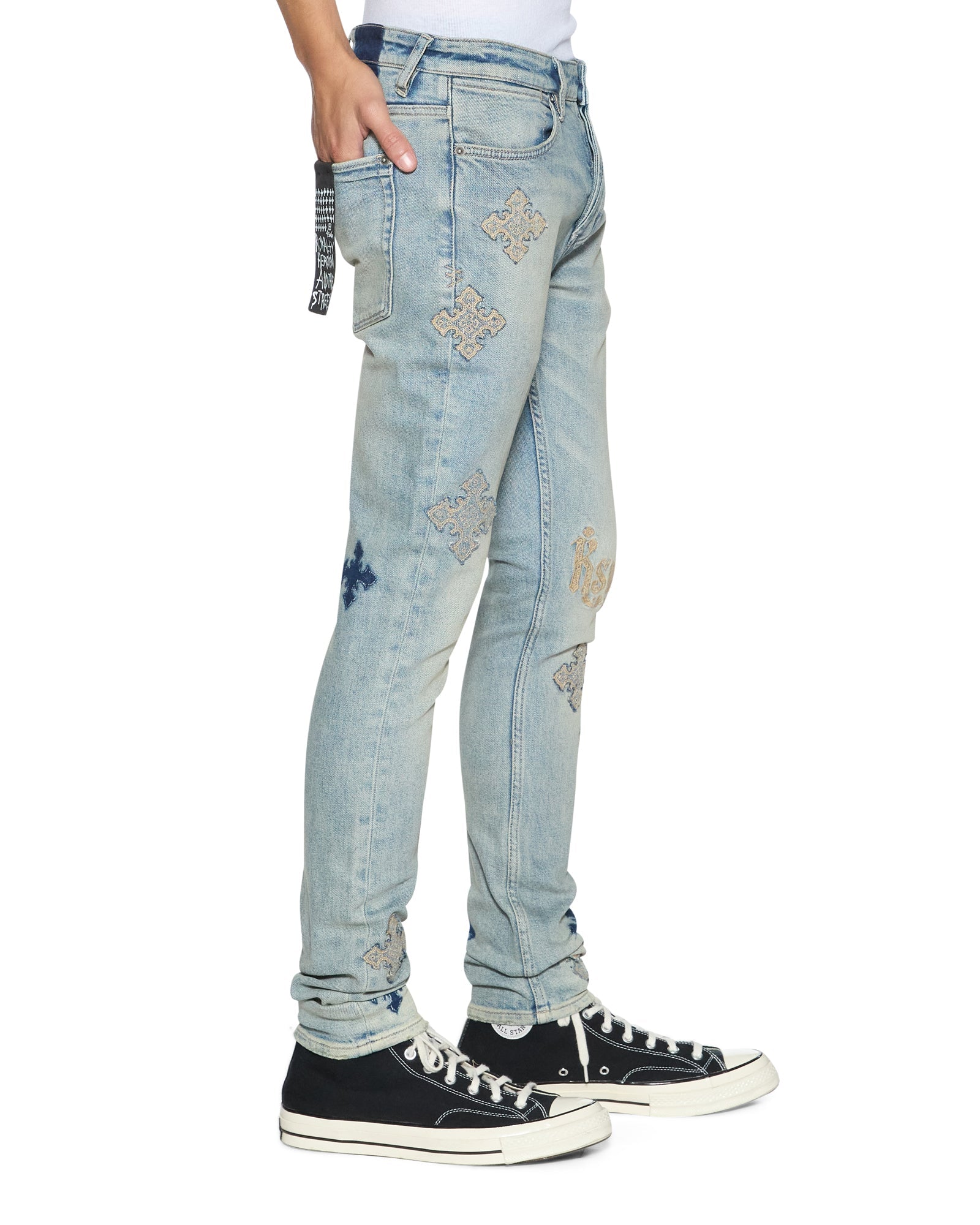 MENS VAN WINKLE ASTRAL PAISE DENIM JEANS