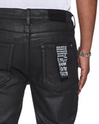 Mens Van Winkle Backstage Kaliba Skinny Denim Jeans - Grey