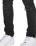 MENS VAN WINKLE APEX KRYSTAL REPAIR DENIM JEANS