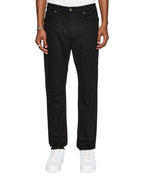 MENS WOLFGANG LAID BLACK DENIM JEANS