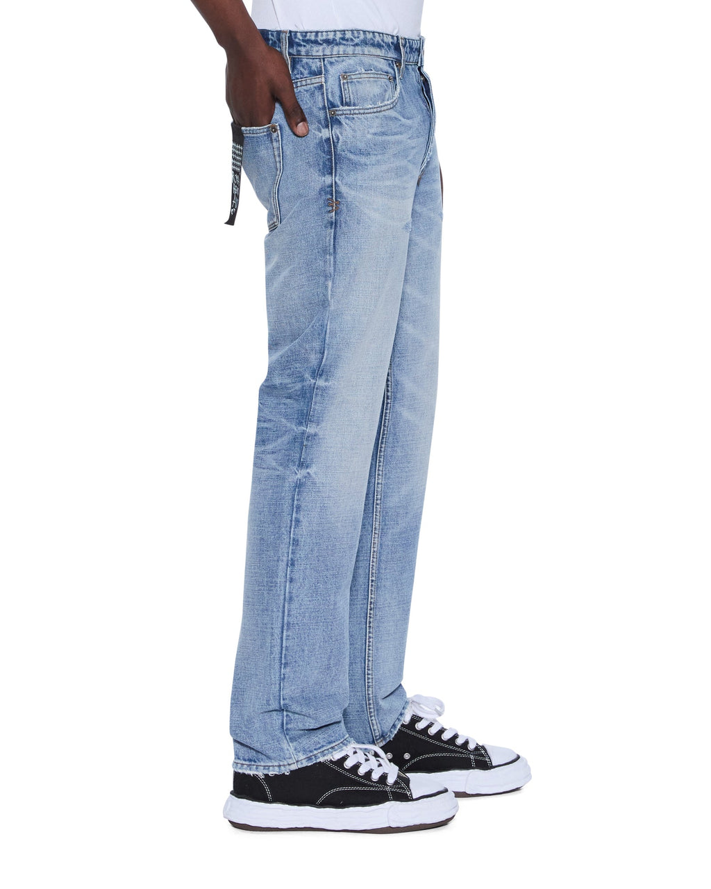 MENS HAZLOW DAKOTA BLUE DENIM JEANS