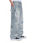 MENS  MAXX ROGUE BLUE GRAFFITI BAGGY DENIM JEANS
