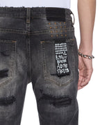 MENS VAN WINKLE RETORQUED REPAIR DENIM JEANS
