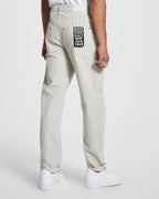 Mens Anti K Antike Chop Relaxed Straight Denim Jeans - Tan