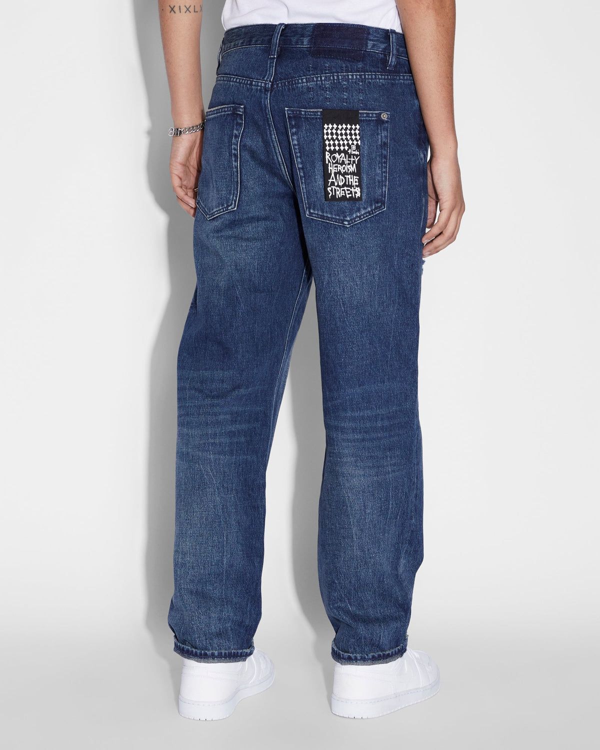 Mens Anti K Chop Glory Relaxed Denim Jeans - Denim