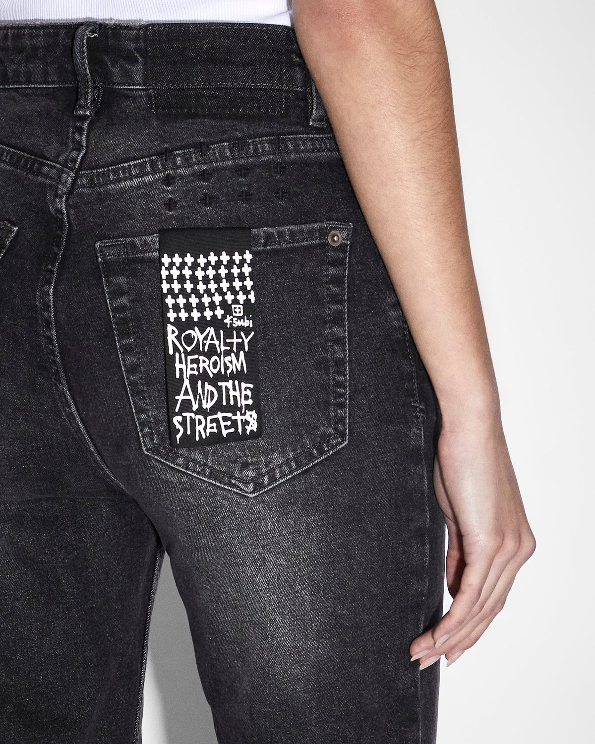 WOMENS BROOKLYN JEAN DIABLO DENIM JEANS