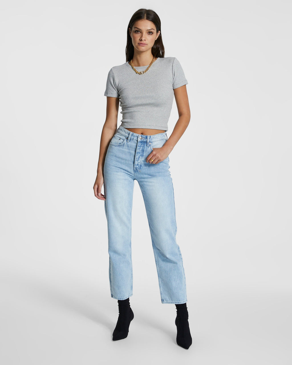 WOMENS BROOKLYN JEAN SENSE DENIM JEANS