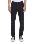 MENS CHITCH BONEYARD BLACK DENIM JEANS