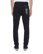 MENS CHITCH BONEYARD BLACK DENIM JEANS