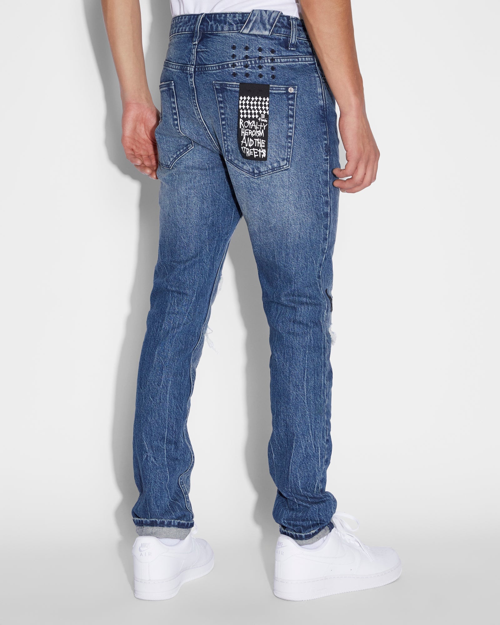 MENS  CHITCH BONEYARD KULT SLIM DENIM JEANS