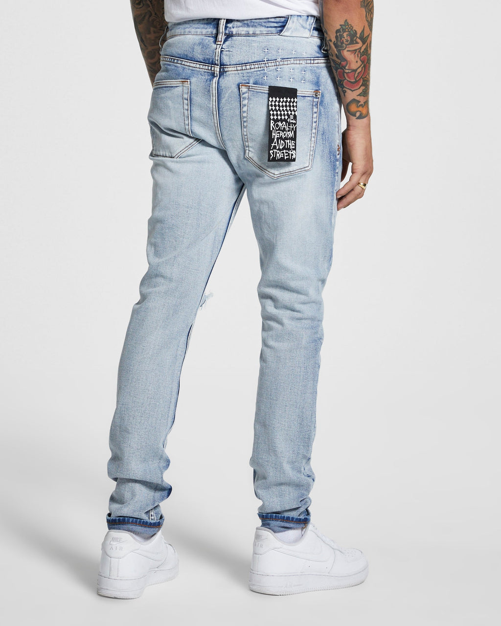 Mens Chitch City High Slim Denim Jeans - Denim
