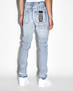 MENS CHITCH ENJOY TRASHED DENIM JEANS