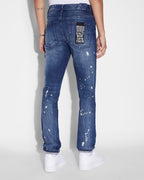 Mens Chitch Glory Trashed Slim Denim Jeans - Denim