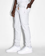 Mens Chitch Habits Slim Denim Jeans - White