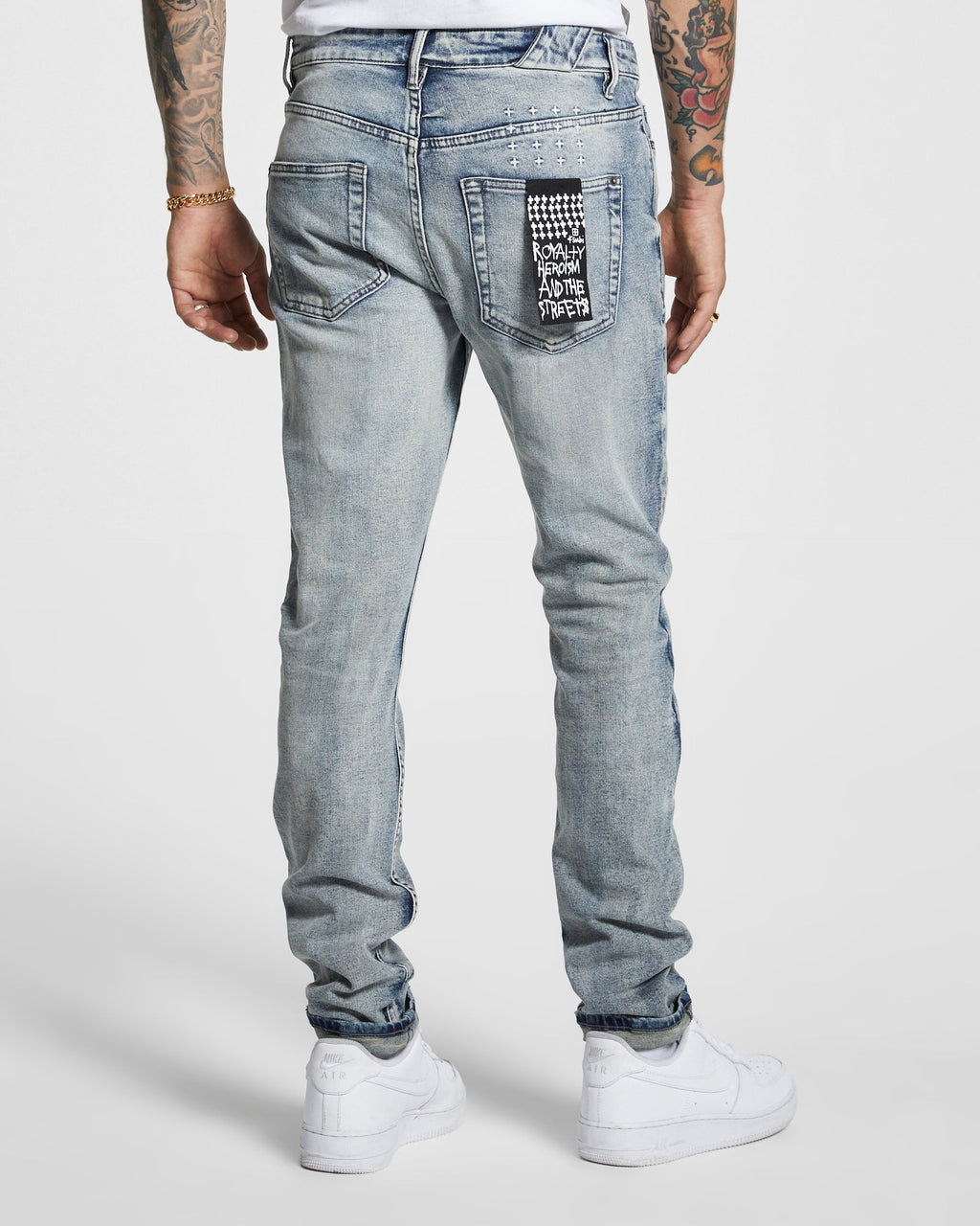 MENS CHITCH HALF WAY DENIM JEANS