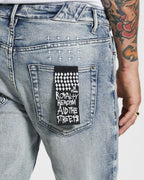 MENS CHITCH HALF WAY DENIM JEANS