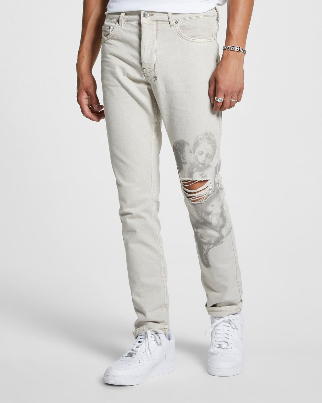 MENS CHITCH HIGH LOVERS ANTIKE DENIM JEANS