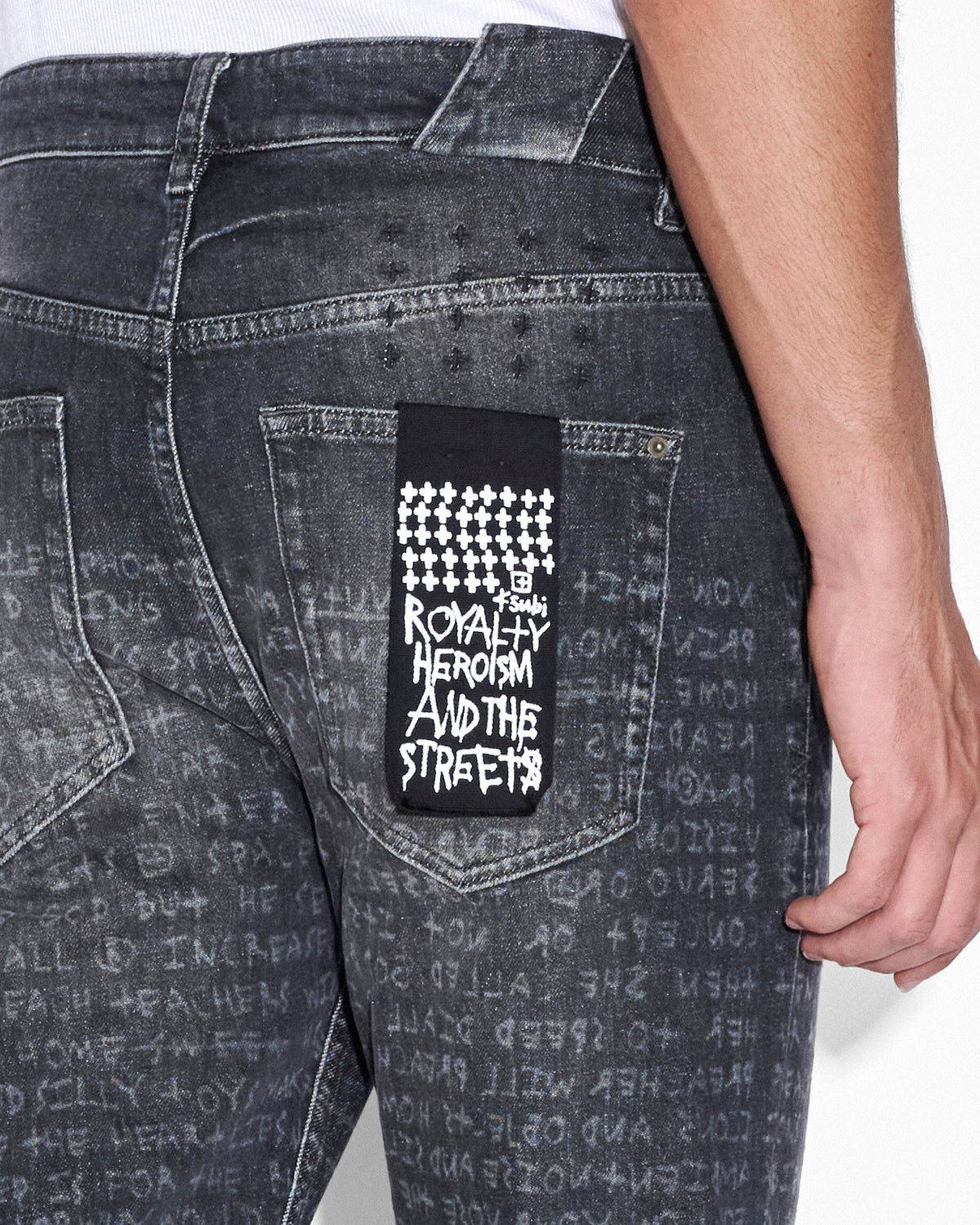 MENS CHITCH KRETE SKETCHY DENIM JEANS