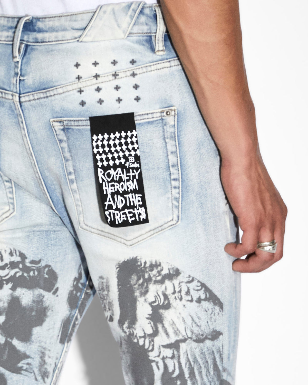 MENS CHITCH LOVESIK DENIM JEANS
