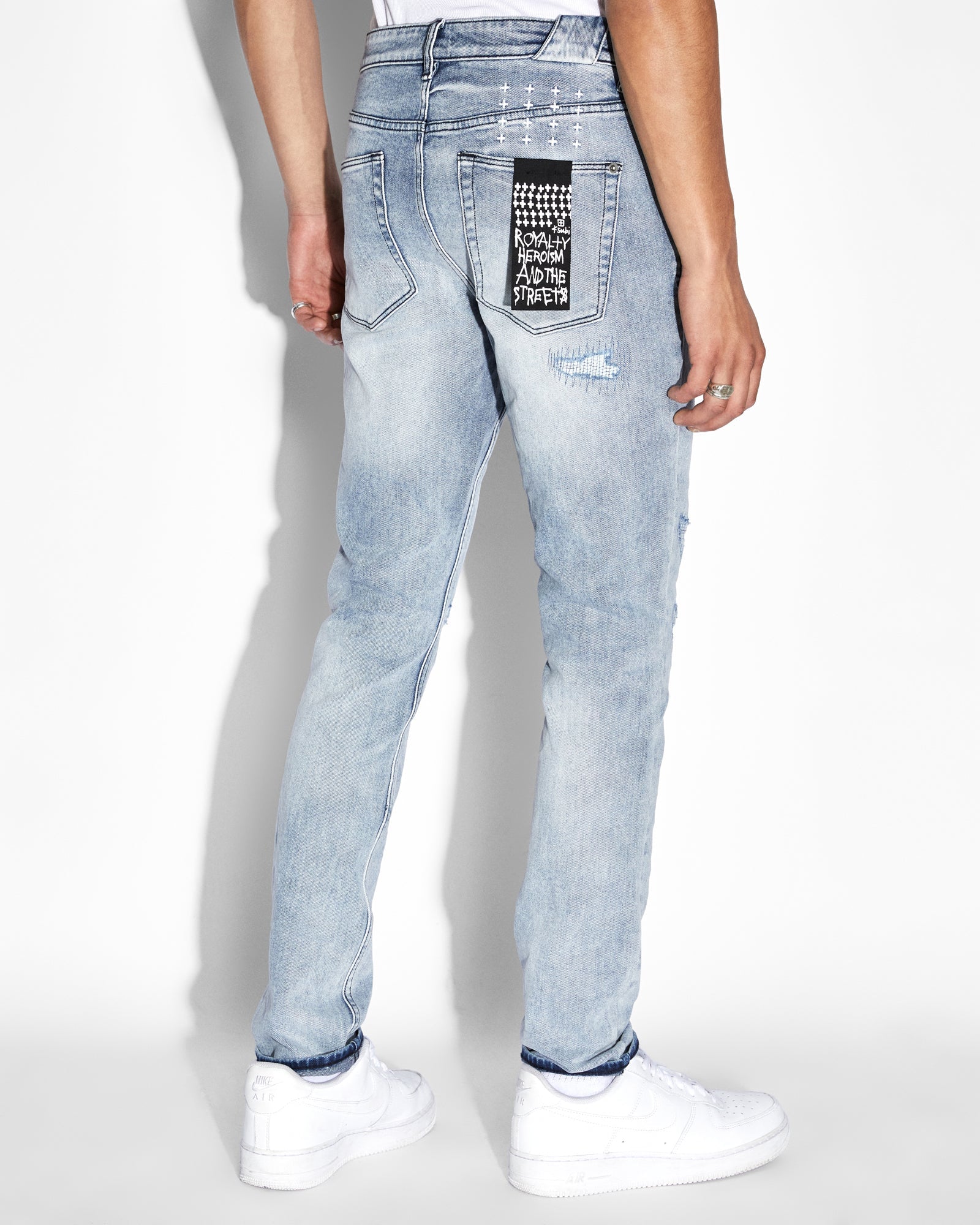MENS  CHITCH PHILLY DOLLAR SLIM DENIM JEANS