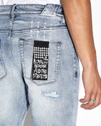MENS CHITCH PHILLY DOLLAR DENIM JEANS