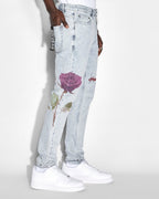 Mens Chitch Pixel Refresh Slim Denim Jeans - Denim