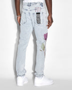 Mens Chitch Pixel Refresh Slim Denim Jeans - Denim